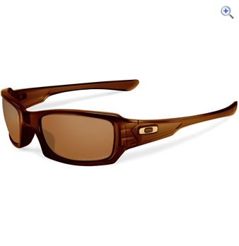Oakley Fives Squared Sunglasses (Polished Root Beer/Dark Bronze) - Colour: Rootbeer